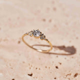 Luminary Diamond Ring - 0,47ct Salt & Pepper Diamonds