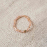 Talisman Ring - Sand Moonstone
