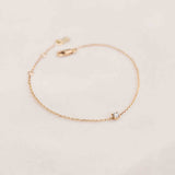 Twinkle Diamond Bracelet - 0.1ct Salt & Pepper Diamond