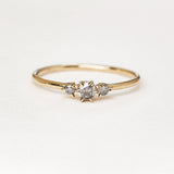 Stella Diamond Ring - 0.14ct Salt & Pepper Diamonds