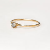 Twinkle Diamond Ring - 0.1ct Salt & Pepper Diamond