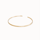 Bold Hammered Cuff