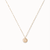 Hammered Coin Necklace