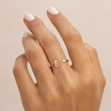 Herkimer Diamond Ring