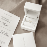 Twinkle Diamond Ring - 0,1ct Salt & Pepper Diamond