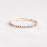 Eternity Wedding Band - 0.2ct Salt & Pepper Diamonds