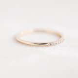 Eternity Wedding Band - 0.2ct Salt & Pepper Diamonds