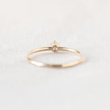 Twinkle Diamond Ring - 0.1ct Salt & Pepper Diamond