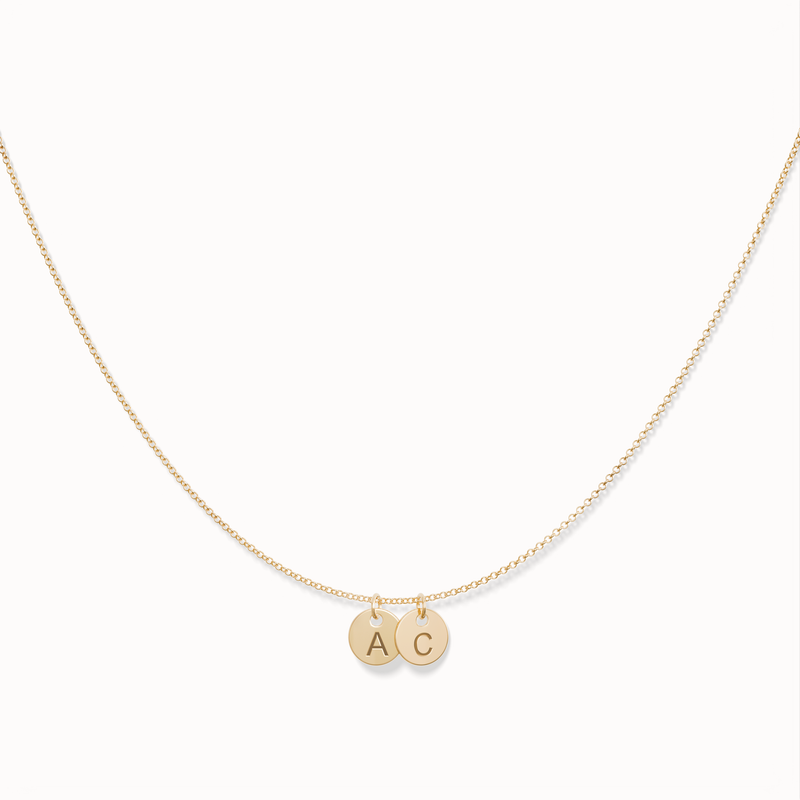 Create Your Own - 2 Initials Necklace