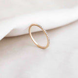 Eternity Wedding Band - 0.2ct Salt & Pepper Diamonds