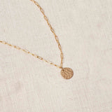 Hammered Coin Necklace