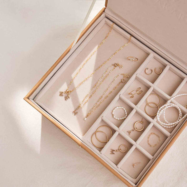 Jewelry Box - beige