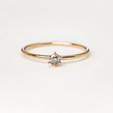 Twinkle Diamond Ring - 0,1ct Salt & Pepper Diamond